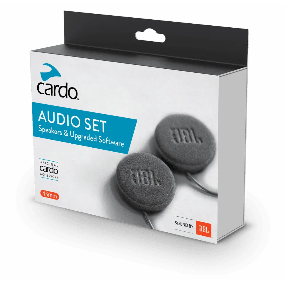 Kit de Altavoces Intercomunicador Cardo 45mm JBL