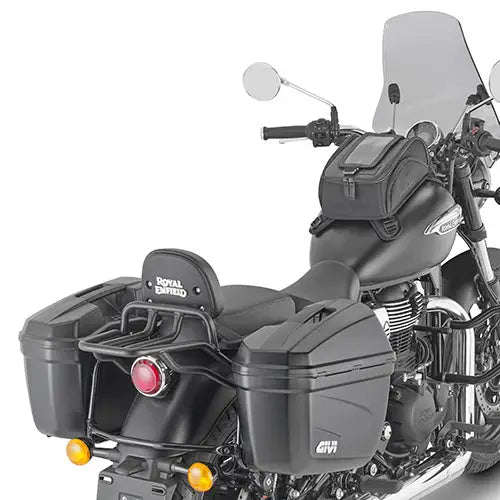 Kit de Herrajes para Maletas Laterales Givi PL9053 Monokey, Royal Enfield Meteor 350 2021-2024
