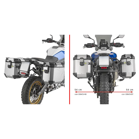 Kit de Herrajes para Maletas Laterales Givi PLO5145CAM, BMW F900GS 2024-2026