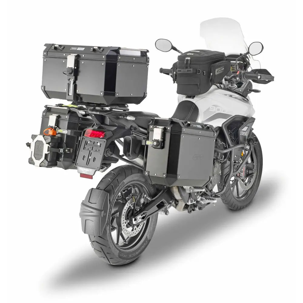 Kit de Herrajes para Maletas Laterales Givi PLO6425CAM Trekker Outback, Triumph Tiger 850/900 2020-2024