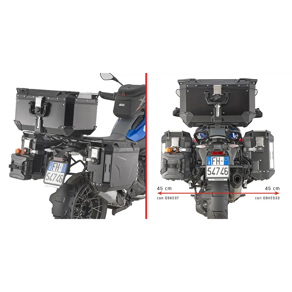 Kit de Herrajes para Maletas Laterales Givi PLOS5143CAM, BMW R1300GS 2024