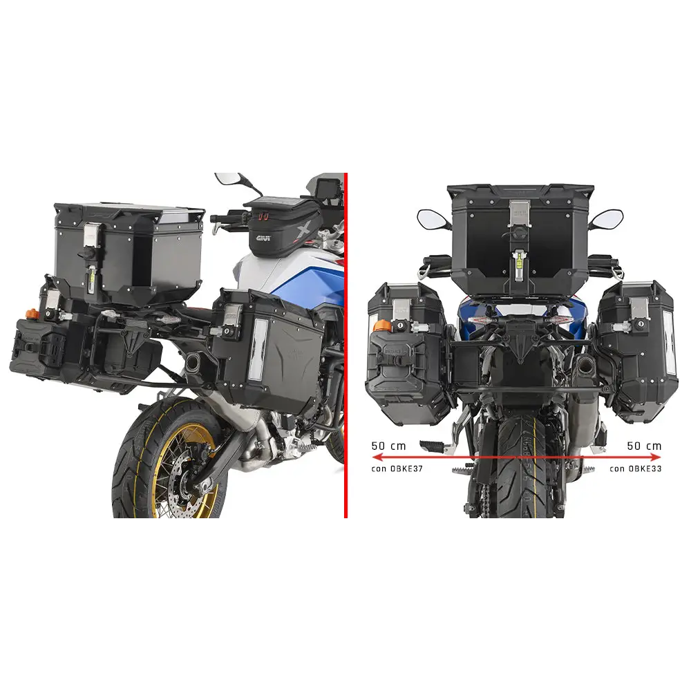 Kit de Herrajes para Maletas Laterales Givi PLOS5145CAM, BMW F900GS 2024-2026