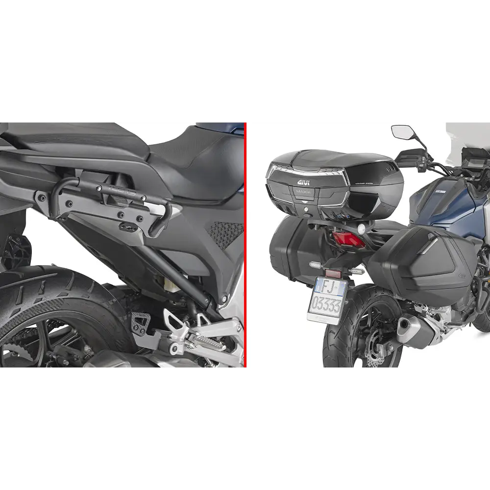 Kit de Herrajes para Maletas Laterales TECH 3 V37 Givi PX1192, Honda NC750X 2021-2024