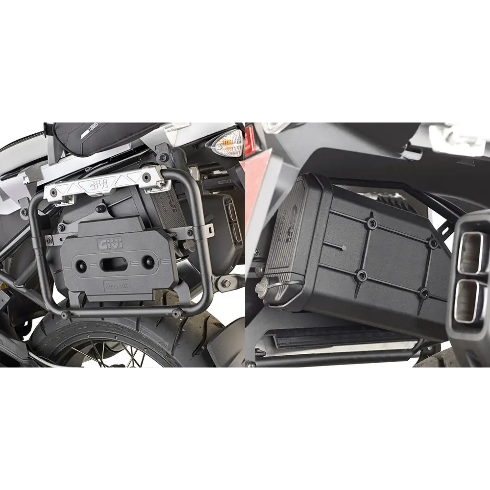 Kit de Herrajes para Montaje de Porta-Herramientas Givi TL5108KIT/TL5112KIT, BMW R1200GS/R1250GS/Adventure
