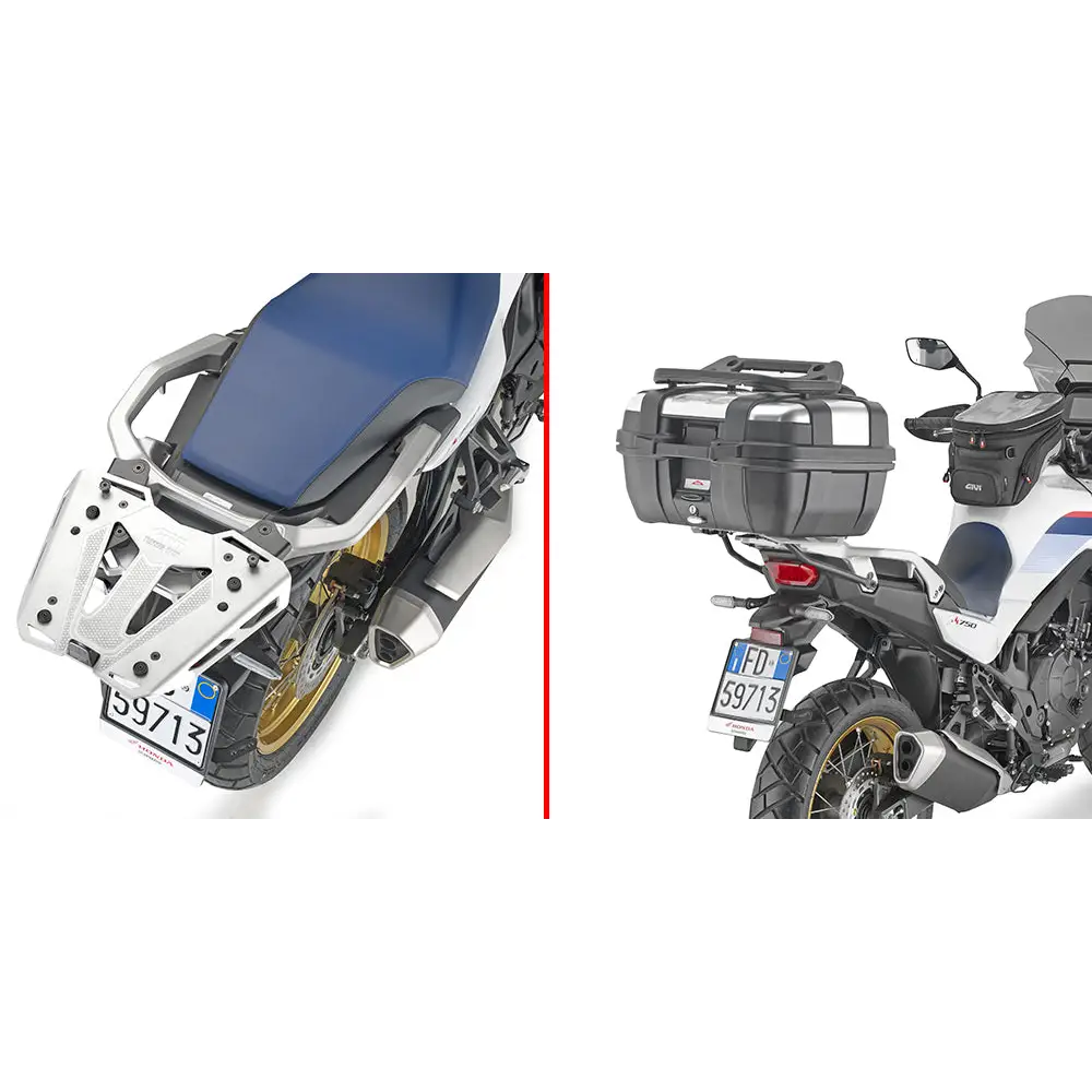 Kit de Herrajes para Top Case Givi SR1201 Monokey, Honda Transalp XL750 23-25