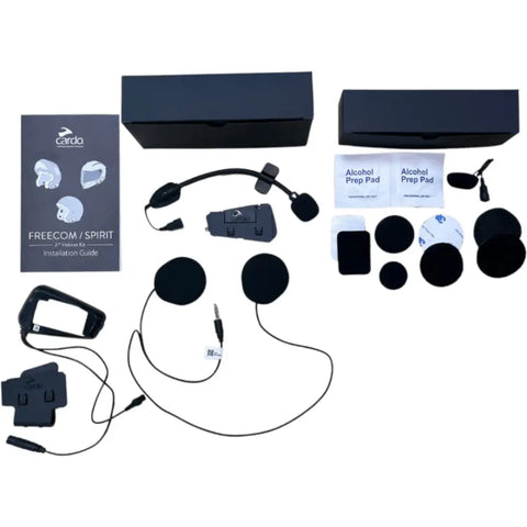 Kit de Instalación Intercomunicador Cardo Freecom/Spirit para Segundo Casco
