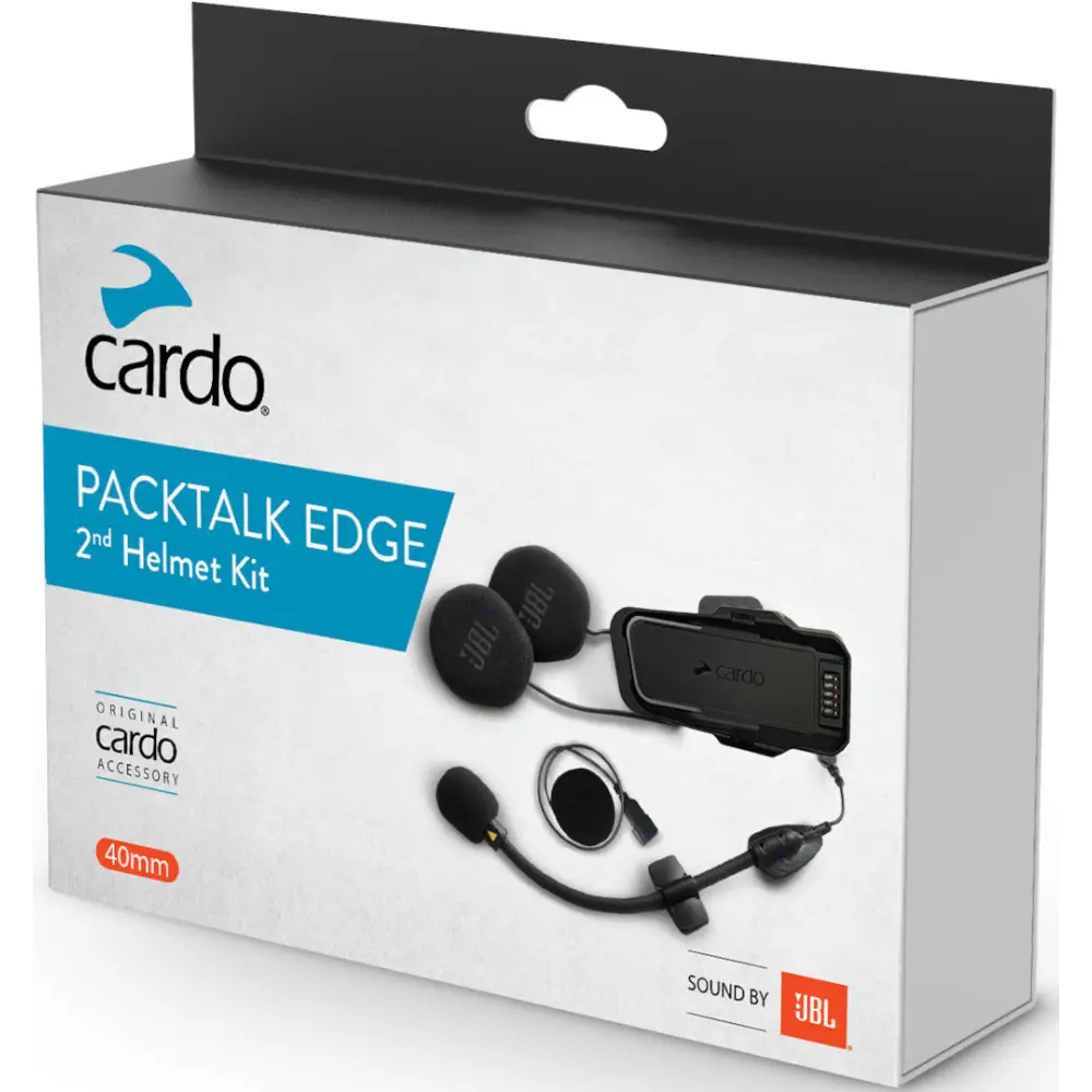 Kit de Instalación Intercomunicador Cardo PackTalk Edge/Pro JBL para Segundo Casco