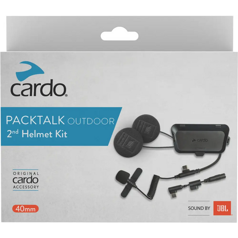 Kit de Instalación Intercomunicador Cardo PackTalk Outdoor para Segundo Casco