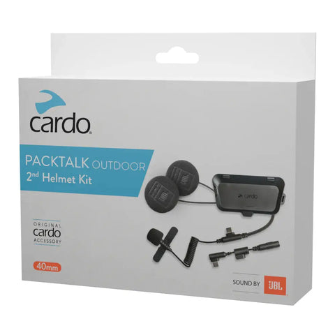 Kit de Instalación Intercomunicador Cardo PackTalk Outdoor para Segundo Casco