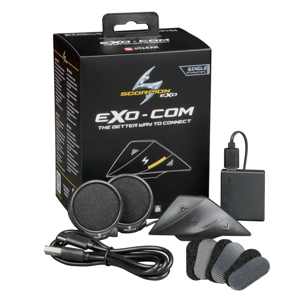 Intercomunicador Bluetooth Scorpion EXO COM Moto Rad M xico