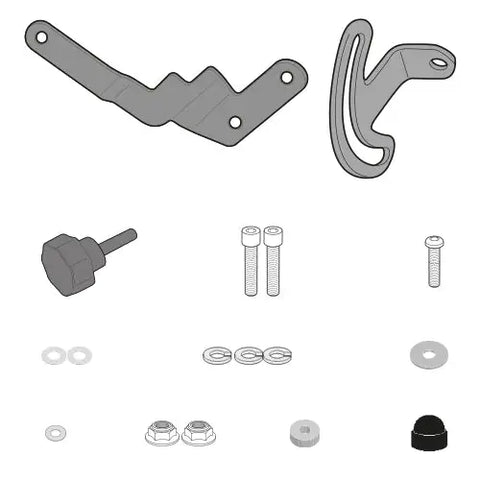 Kit de Montaje para Parabrisas Givi D5131KIT, BMW R1250GS 2019-2023