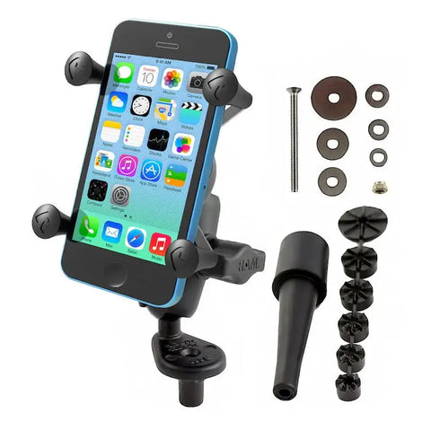 Kit de Montaje RAM Mounts para Vástago de Horquilla con Kit de Soporte X-Grip
