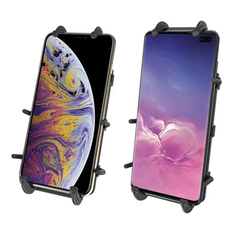 Kit de Montaje RAM Mounts Quick Grip para Teléfono con Base de Perno en U para Manillar