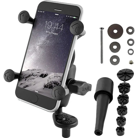 Kit de Montaje RAM Mounts X-Grip con Base de Perno-U para Manillar