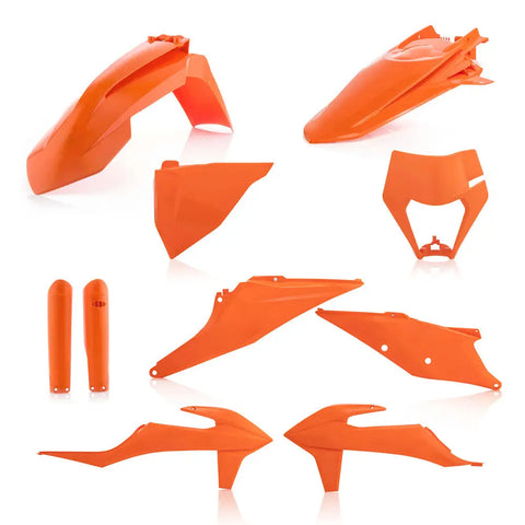 Kit de Plásticos Completo Acerbis para KTM 150cc-500cc XC-W/EXC-F 2020-2023