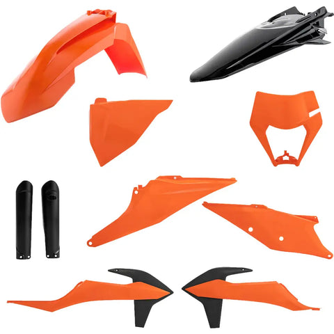 Kit de Plásticos Completo Acerbis para KTM 150cc-500cc XC-W/EXC-F 2020-2023