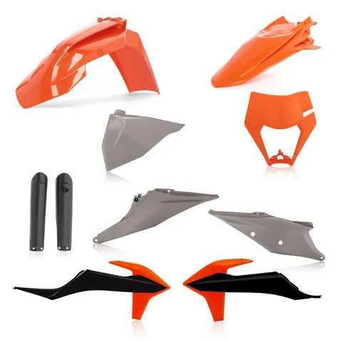Kit de Plásticos Completo Acerbis para KTM 150cc-500cc XC-W/EXC-F 2020-2023