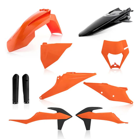 Kit de Plásticos Completo Acerbis para KTM 150cc-500cc XC-W/EXC-F 2020-2023