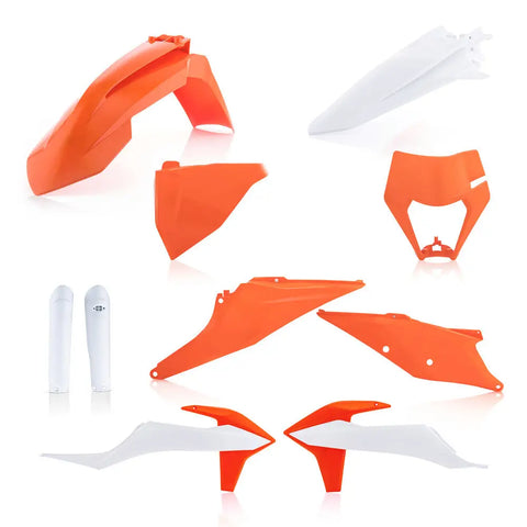Kit de Plásticos Completo Acerbis para KTM 150cc-500cc XC-W/EXC-F 2020-2023