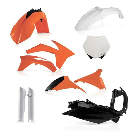 Kit de Plásticos Completo Acerbis para KTM SX/SX-F/XC/XC-F 125cc-450cc 2011-2012
