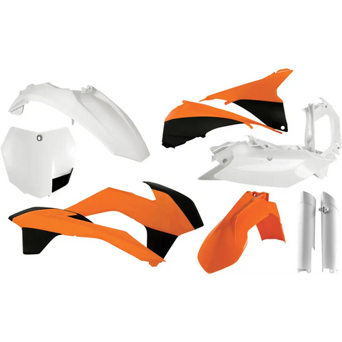 Kit de Plásticos Completo Acerbis para KTM SX/SX-F/XC/XC-F 125cc-450cc 2013-2014