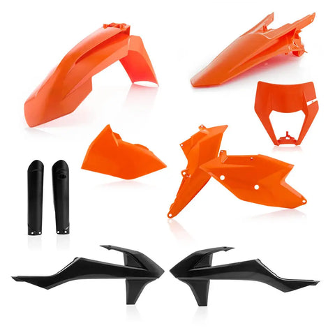 Kit de Plásticos Completo Acerbis para KTM XC-W/EXC-F 150cc-500cc 2017-2019
