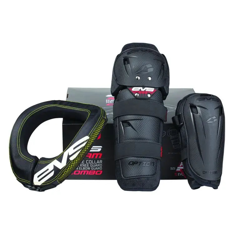 Kit de Protecciones para Niño EVS Mini Slam Black