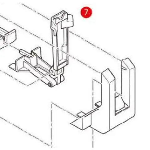 Kit de Sistema Desenganche Montado Givi para Maletas Outback Trekker OBKN58 y OBKN42