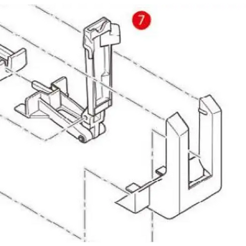 Kit de Sistema Desenganche Montado Givi para Maletas Outback Trekker OBKN58 y OBKN42