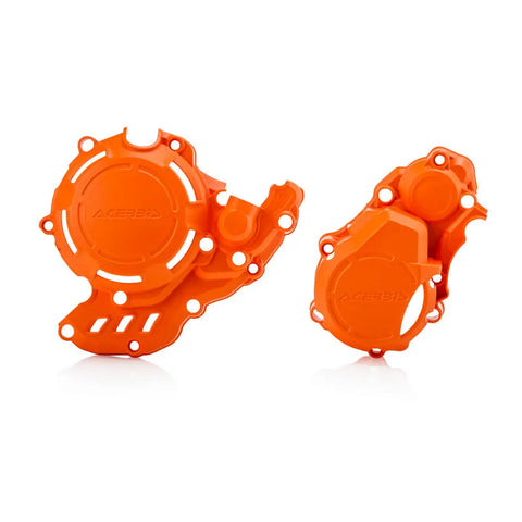 Kit de Tapas de Embrague y Generador Acerbis X-Power para KTM/Husqvarna 17-23 250cc-350cc