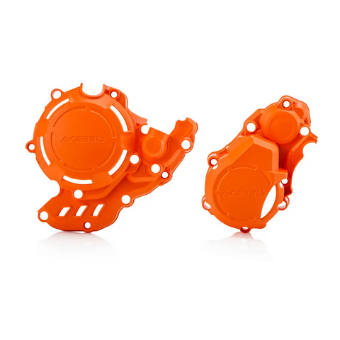 Kit de Tapas de Embrague y Generador Acerbis X-Power para KTM/Husqvarna 17-23 250cc-350cc