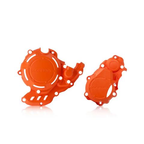 Kit de Tapas de Embrague y Generador Acerbis X-Power para KTM/Husqvarna/Gas Gas 16-23 250cc-350cc