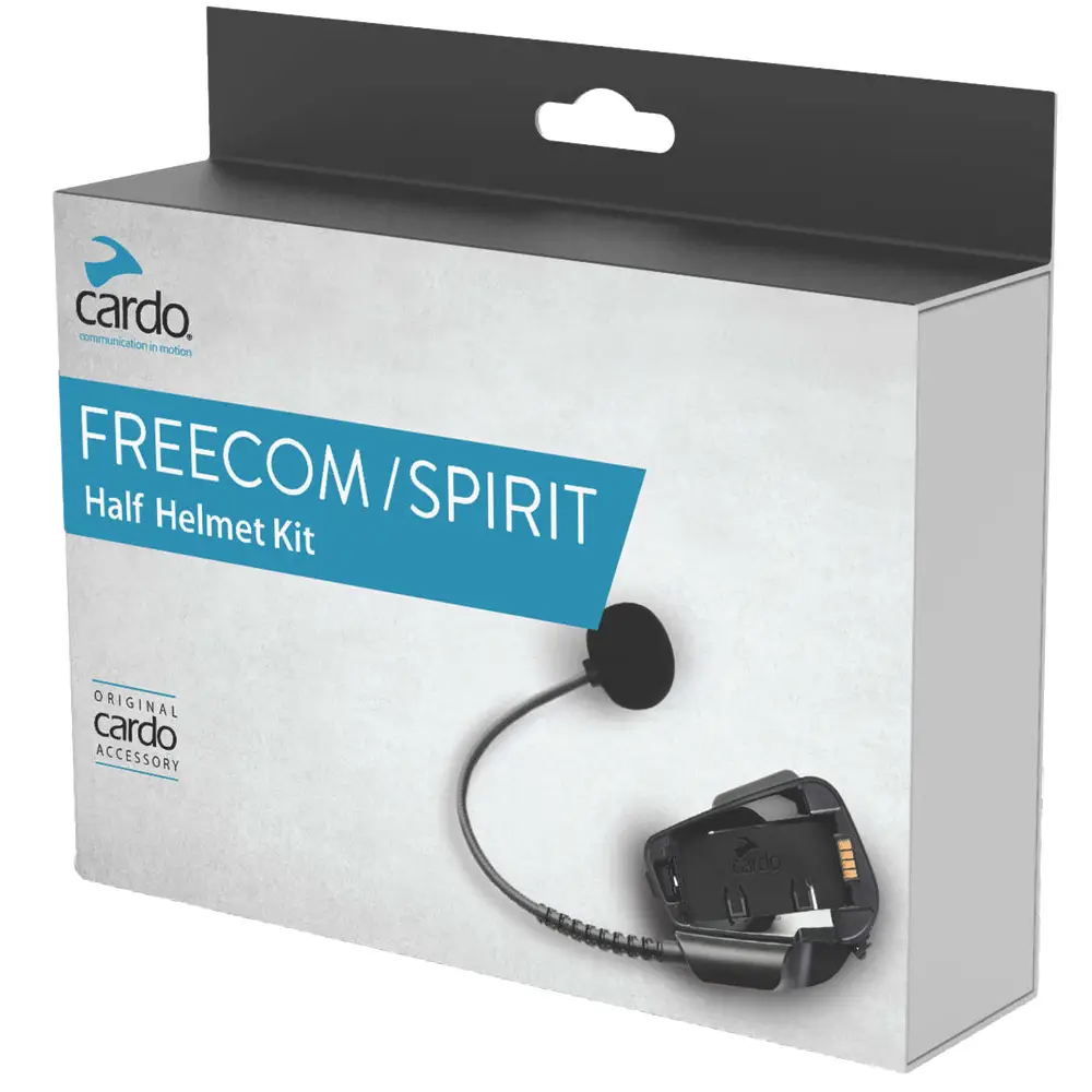 Kit para Medio Casco Intercomunicador Cardo Freecom-X/Spirit