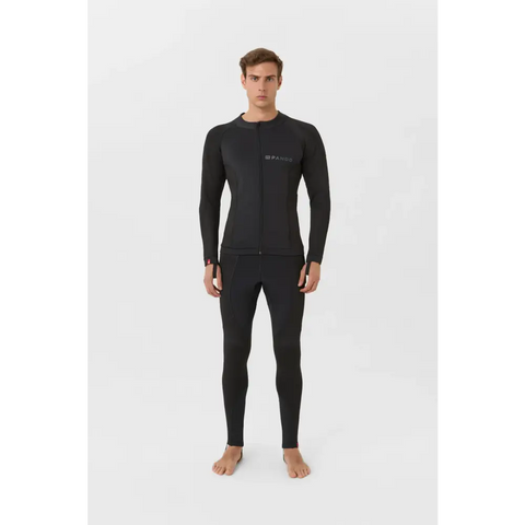 Leggings Base Layer Blindado Pando Moto Unisex Skin UH 03, Black