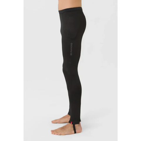 Leggings Base Layer Blindado Pando Moto Unisex Skin UH 03, Black