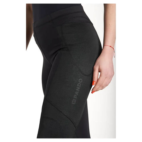 Leggings Base Layer Blindado Pando Moto Unisex Skin UH 03, Black