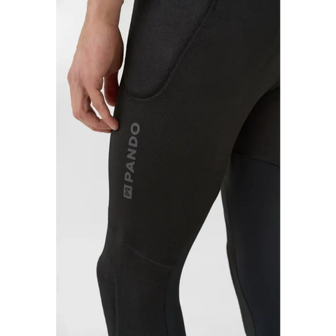 Leggings Base Layer Blindado Pando Moto Unisex Skin UH 03, Black