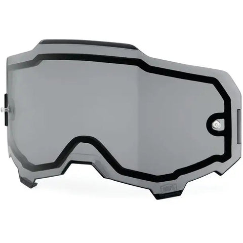 Lente de Repuesto con Mica Dual 100% P/ Goggles Armega/ARmatic