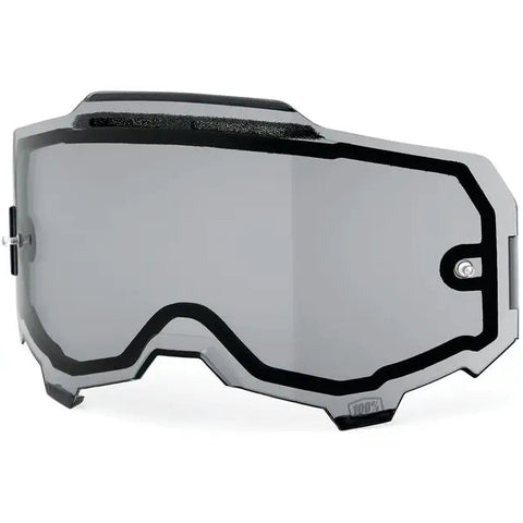 Lente de Repuesto con Mica Dual 100% P/ Goggles Armega/ARmatic