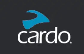 Logotipo de cardo azul y blanco sobre fondo negro.