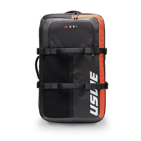 Maleta de Viaje USWE Trolley Buddy 100L Athlete Gear, Negro/Rojo