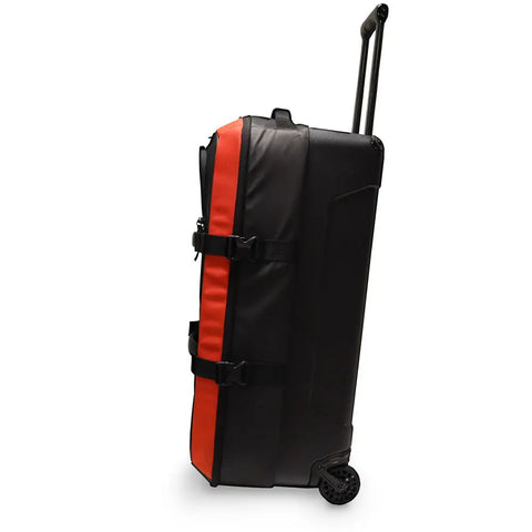 Maleta de Viaje USWE Trolley Buddy 100L Athlete Gear, Negro/Rojo