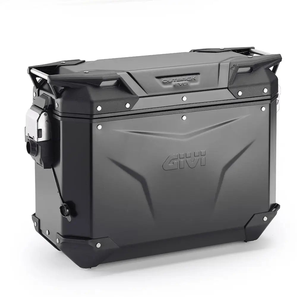 Maletas Laterales Givi OBKEV37 Trekker Outback EVO Smart de Aluminio, 37 Litros