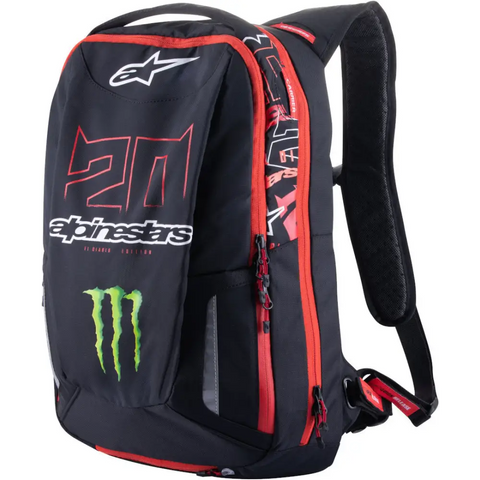 Mochila Alpinestars City Hunter FQ 20 Monster Black/Bright Red