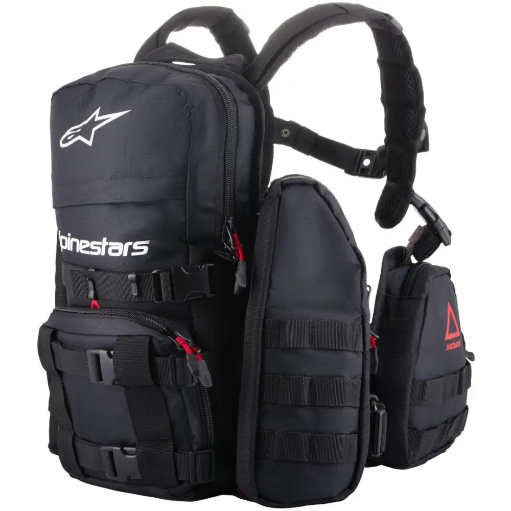Mochila Alpinestars Techdura Tactical Black/White
