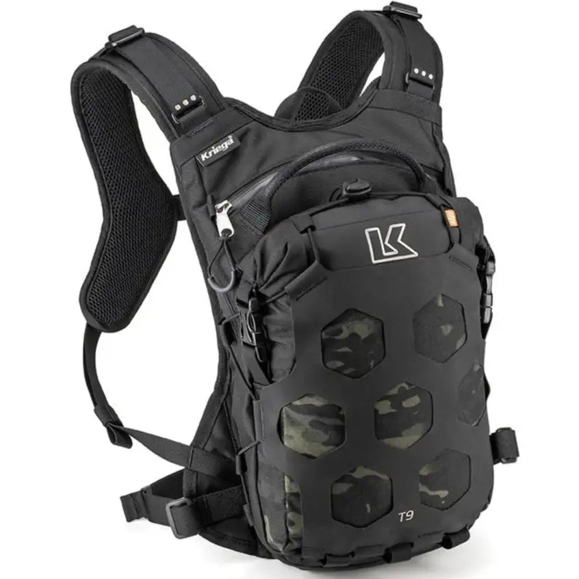 Mochila Kriega Trail 9 Adventure Backpack 9L, Multicam Black