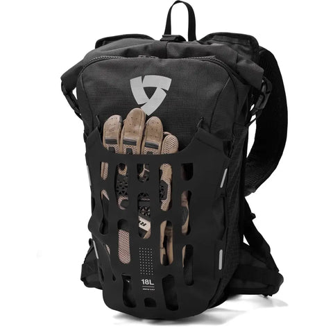 Mochila REV'IT! Bauxite 18L H2O, Black