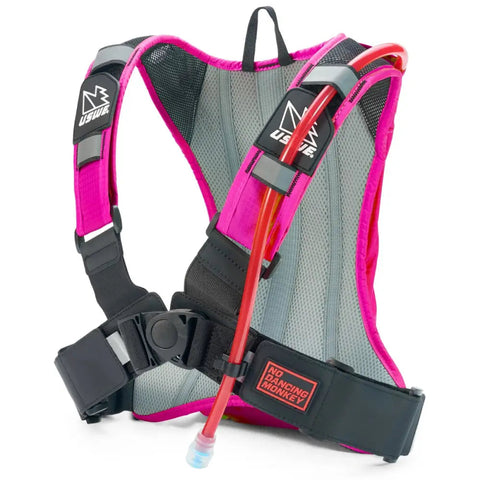 Mochila USWE Outlander 2 con Bolsa de Hidratación de 1.5 L, Race Pink