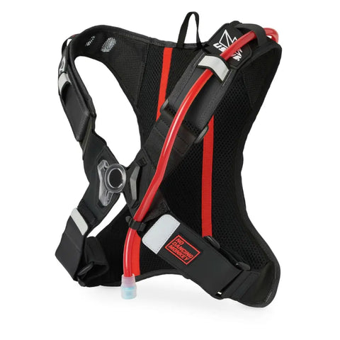 Mochila USWE Outlander Moto 2L con Bolsa de Hidratación, Black