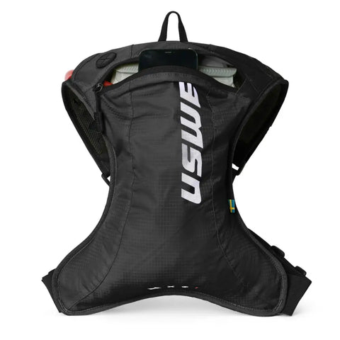 Mochila USWE Outlander Moto 2L con Bolsa de Hidratación, Black